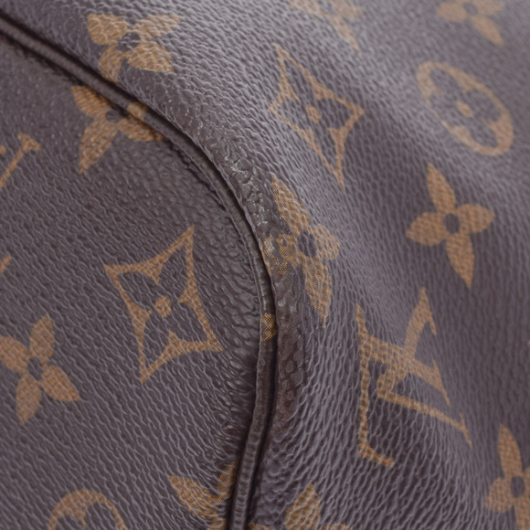 LOUIS VUITTON Monogram Neverfull Brown Pivoine Canvas Handbag - Picture 7 of 9